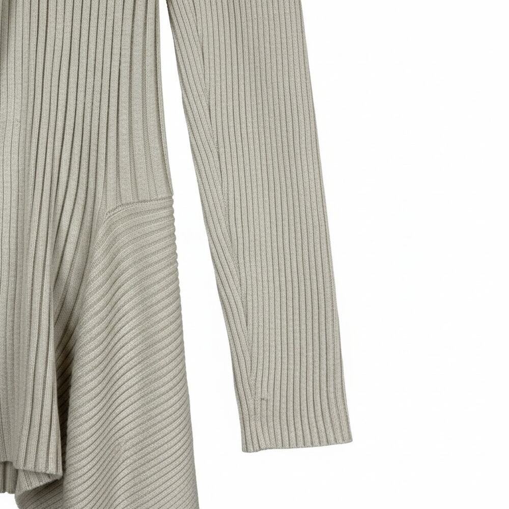 NWT Soya Concept Beige Ribbed Open Cardigan Sweater #1776 Size XS - Picture 4 of 11